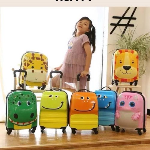 Kids Trolley Bag · Safari Edition